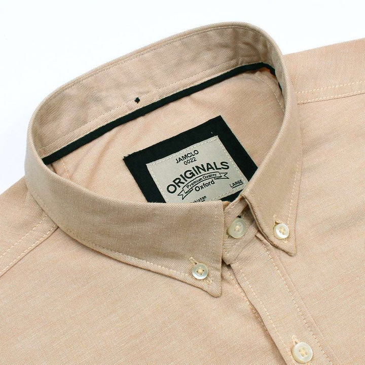 Oyster Pink Oxford Shirt - Jamclo Originals