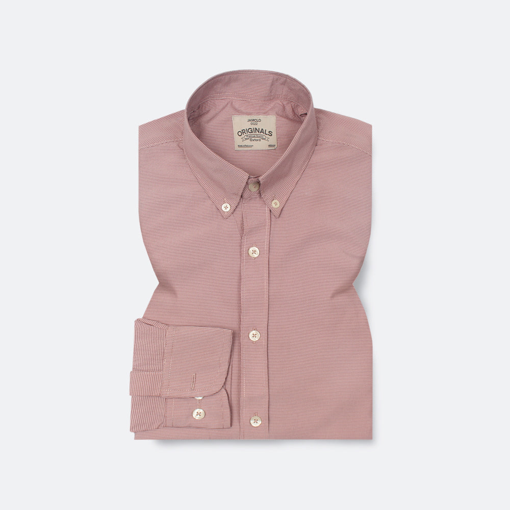 Rose Brown Check Shirt - Jamclo Originals