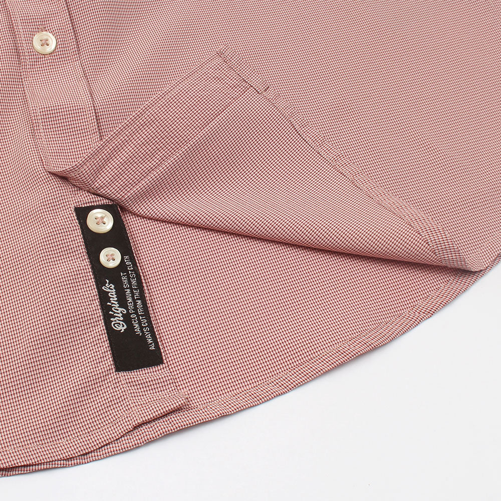 Rose Brown Check Shirt - Jamclo Originals