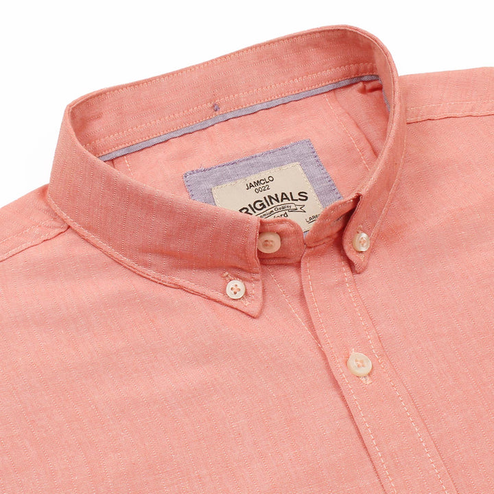 Sango Pink Oxford Shirt - Jamclo Originals