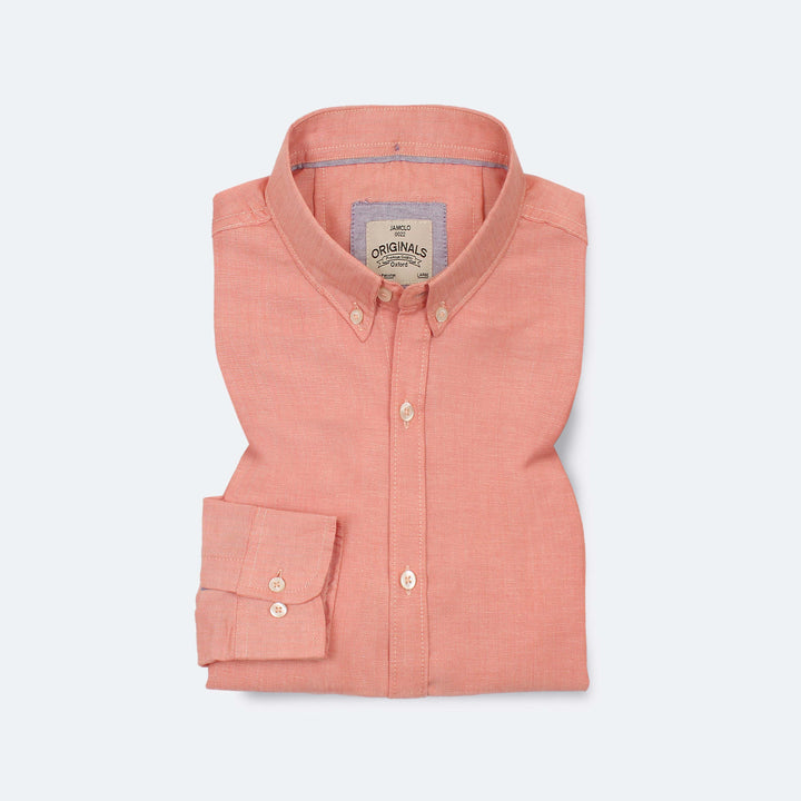 Sango Pink Oxford Shirt - Jamclo Originals