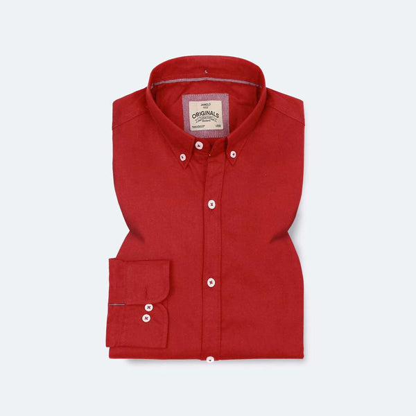 Ruby Red Oxford Shirt