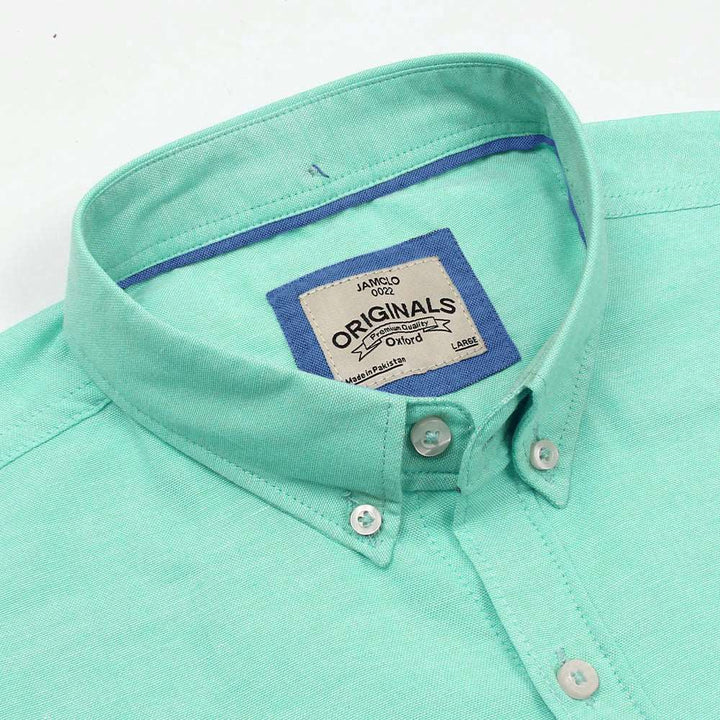 Sweet Aqua Oxford Shirt