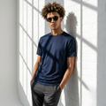 Men's Navy Dry-Fit Performance T-Shirt