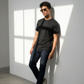 Men's Black Dry-Fit Performance T-Shirt