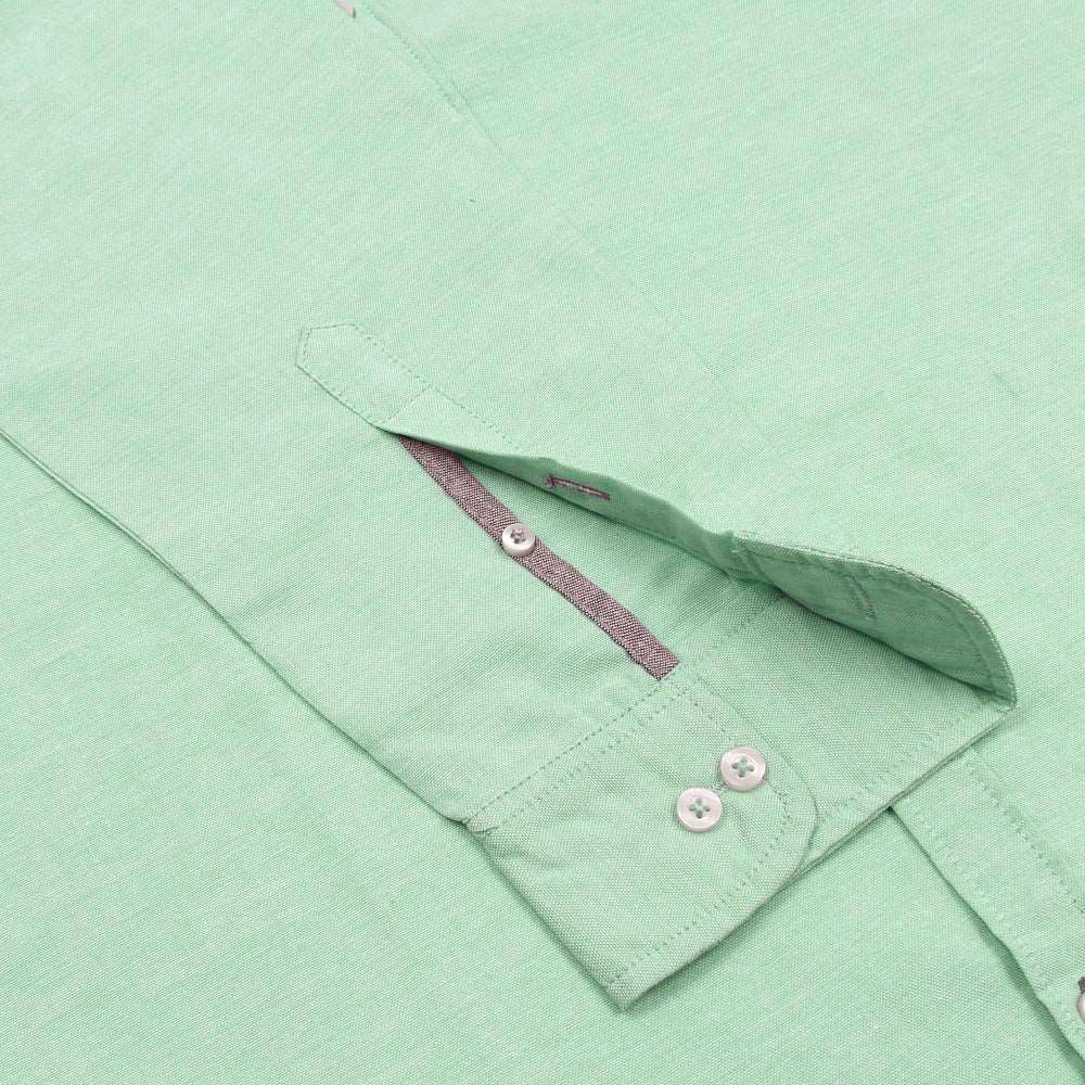Winter Green Mint Oxford Shirt - Jamclo Originals
