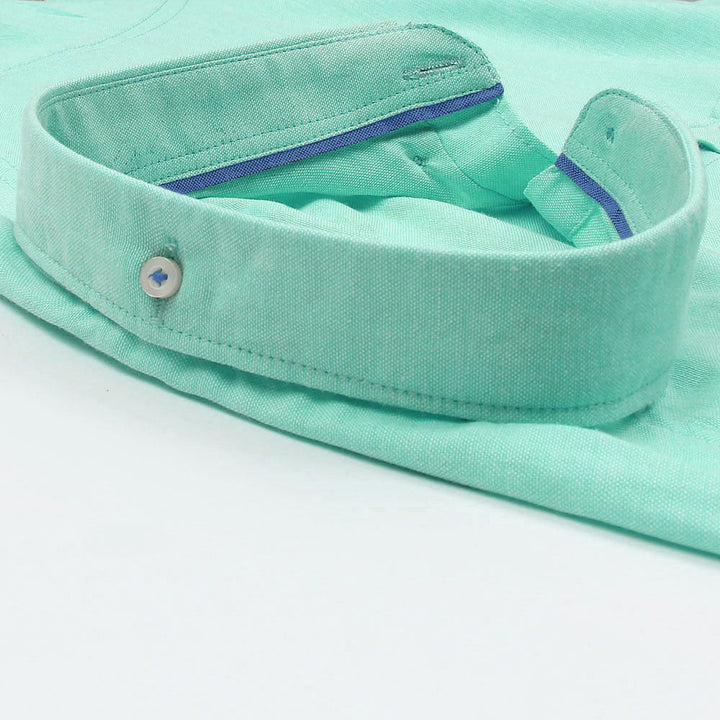 Sweet Aqua Oxford Shirt