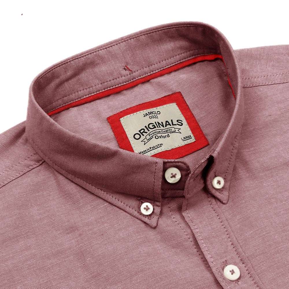 Wood Rose Oxford Shirt - Jamclo Originals