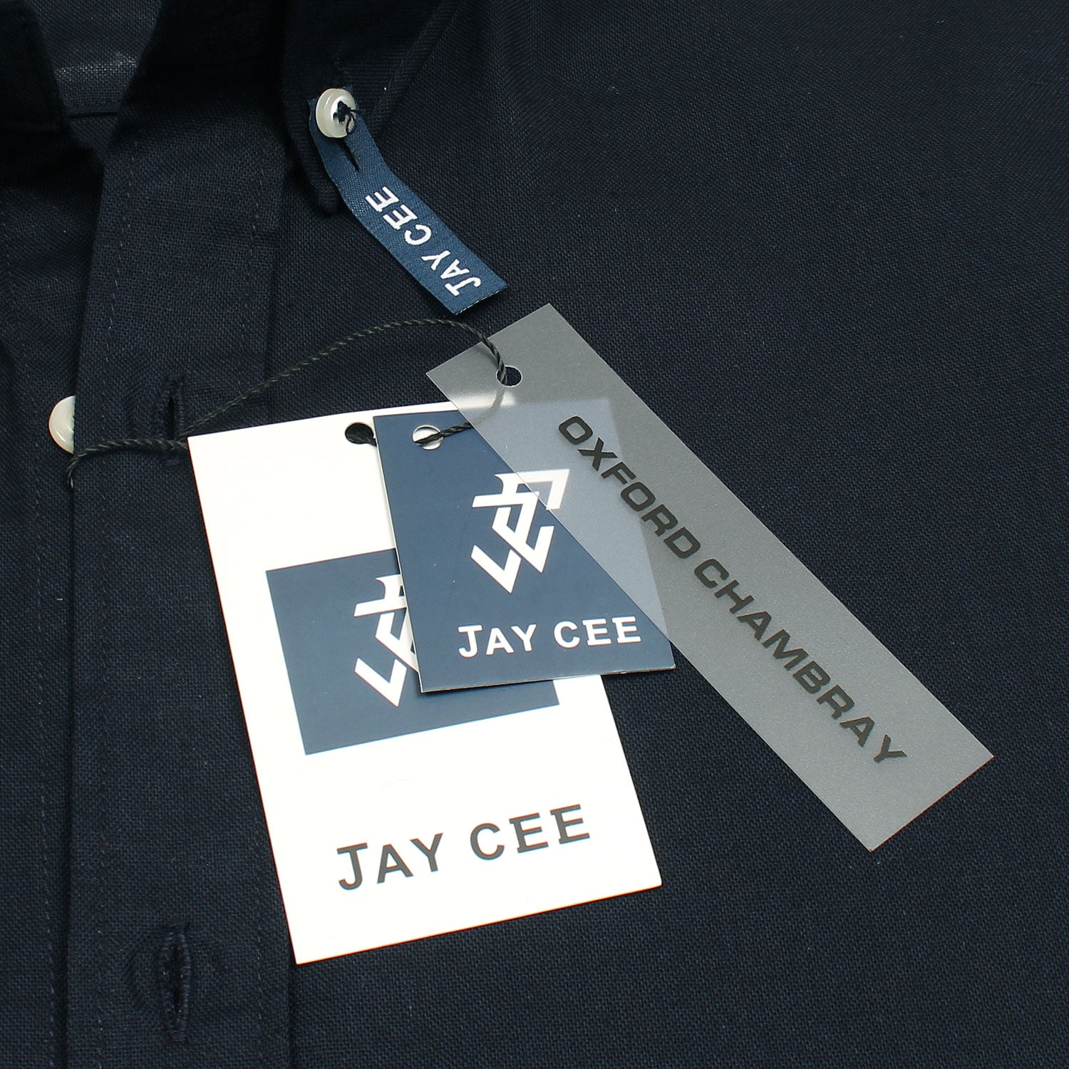 Navy Blue Oxford Shirt - J04