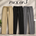 Pack Of 3 Baggy Trousers