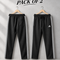 Pack Of 2 Striped Trousers