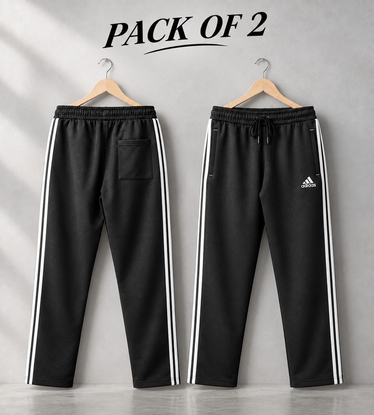 Pack Of 2 Striped Trousers