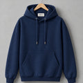 Premium Heavy GSM Essential Navy Blue Pullover Hoodie
