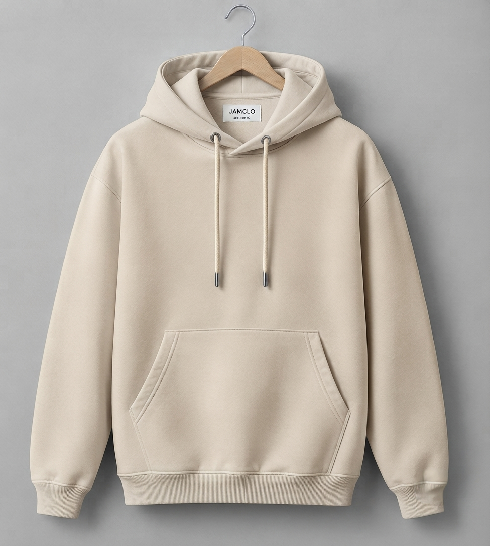 Premium Heavy GSM Essential Soft Skin Pullover Hoodie