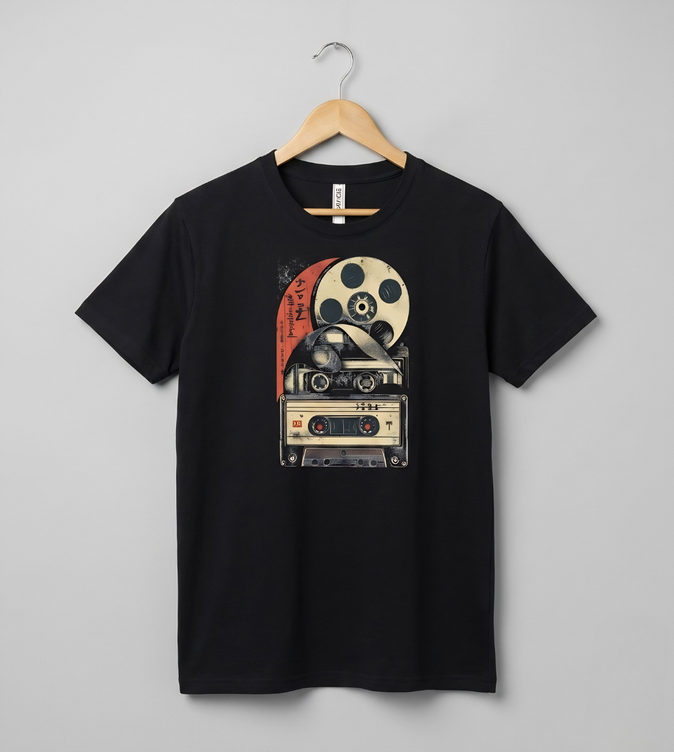 Tape Men’s Black Graphic Tee