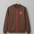 Top Winter Premium Zipper Jacket Coffee Brown