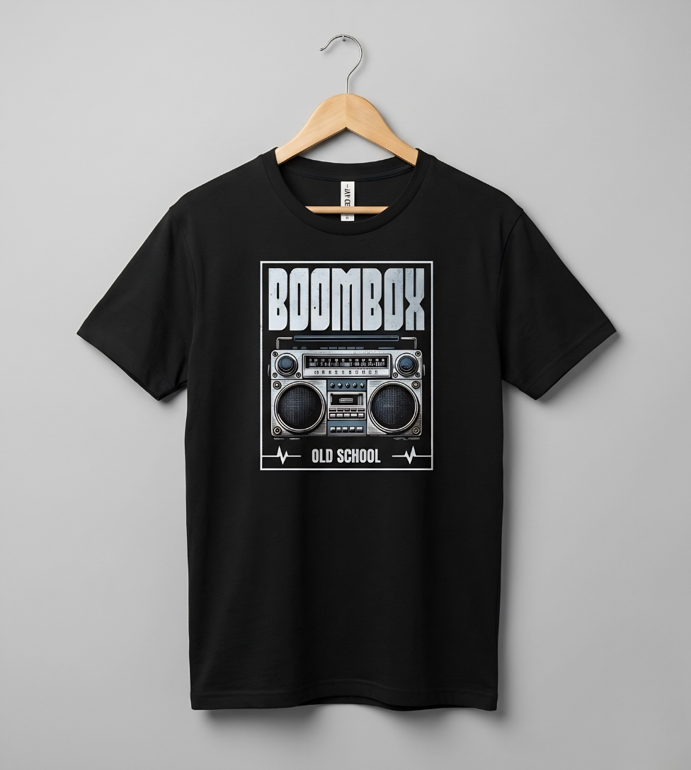 BoomBox Men’s Black Graphic Tee