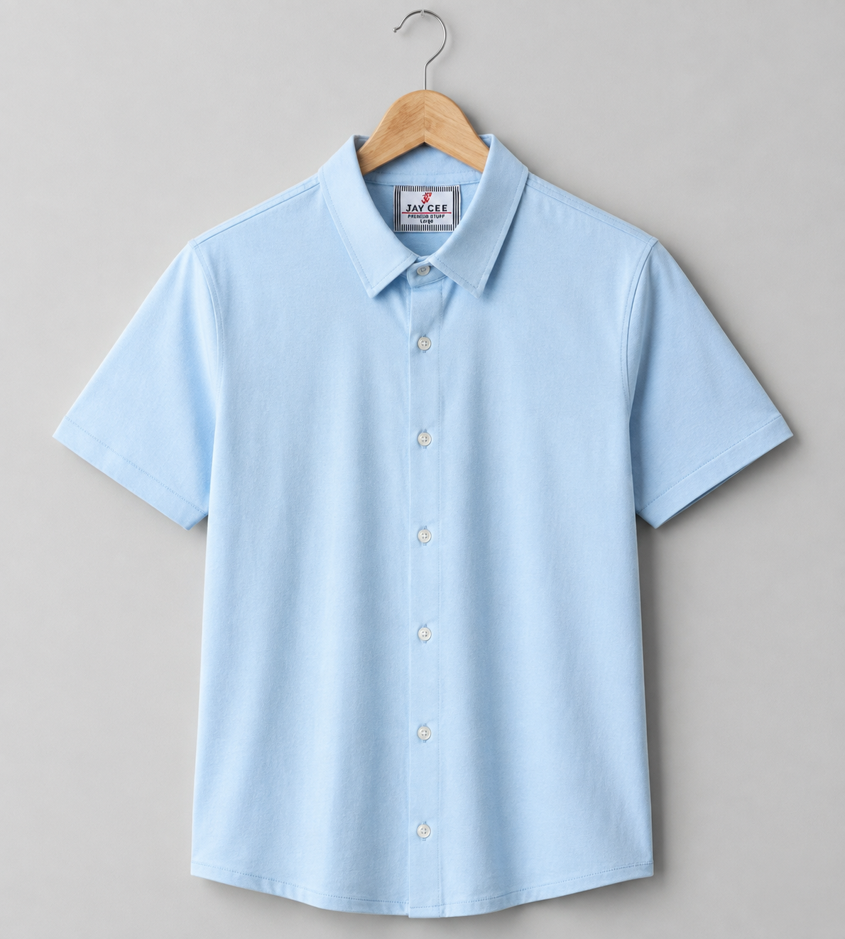 Jamclo Premium Half Sleeve Casual Sky Shirt