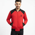Top Winter Premium Zipper Jacket Macaw Red