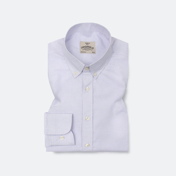 Lavender N' White Check Shirt