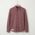 Winter Master Casual Double Knitted Shirt Rozik-Plum