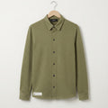 Winter Master Casual Double Knitted Shirt Glow-Green