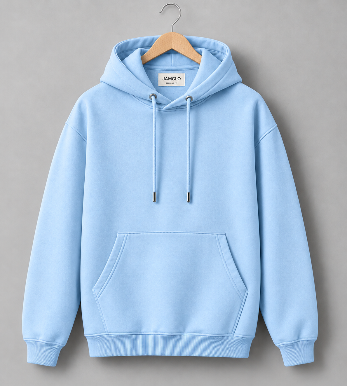 Premium Heavy GSM Essential Sky Blue Pullover Hoodie