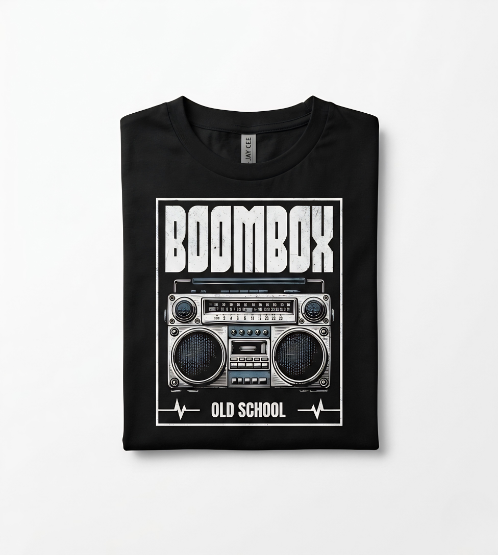 BoomBox Men’s Black Graphic Tee