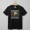BasketBall Men’s Black Graphic Tee