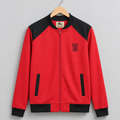 Top Winter Premium Zipper Jacket Macaw Red