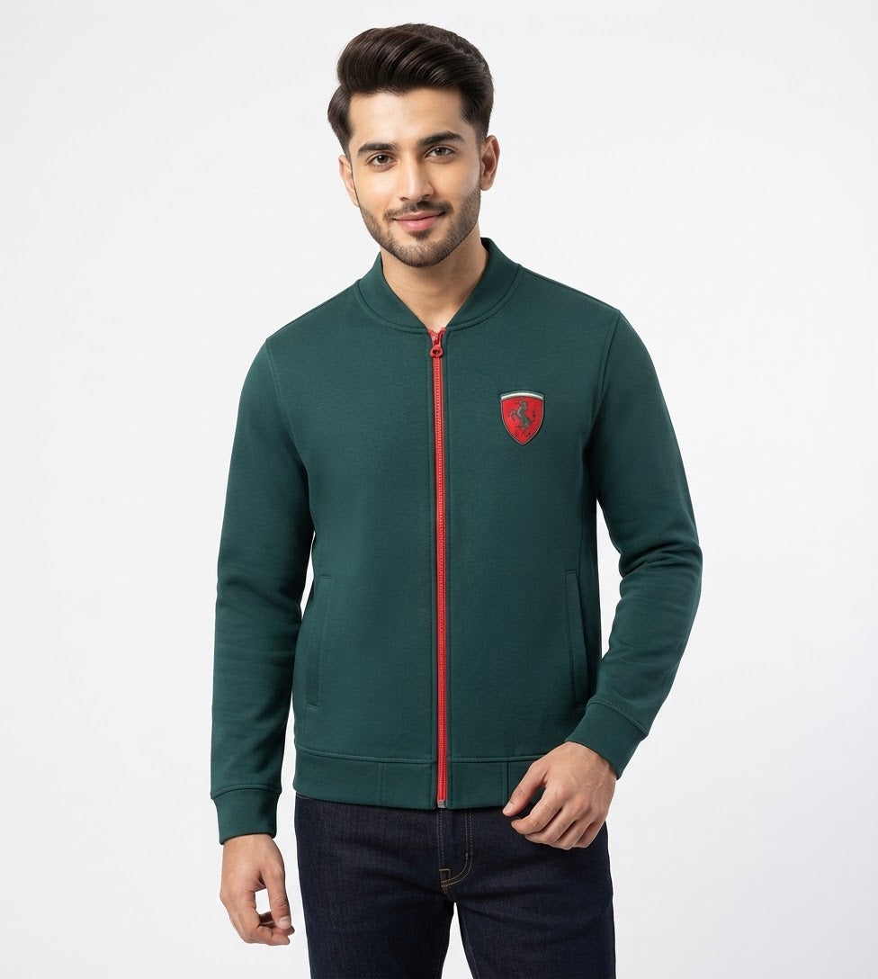 Top Winter Premium Zipper Jacket Jolly Green