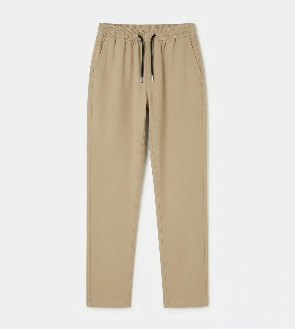 Baggy Fit Beige Flurry Trouser