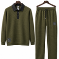 Winter Track-Suit Waffle Olive