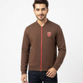 Top Winter Premium Zipper Jacket Coffee Brown