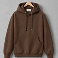 Premium Heavy GSM Essential Coffee Brown Pullover Hoodie